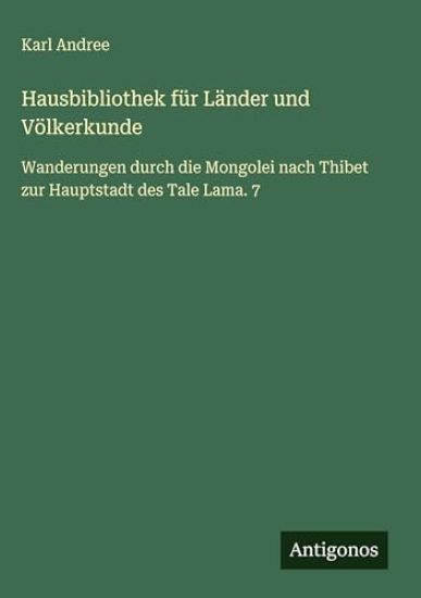 Hausbibliothek für Länder und Völkerkunde