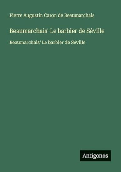 Beaumarchais' Le barbier de Séville