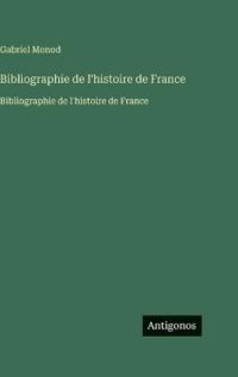 Bibliographie de l'histoire de France