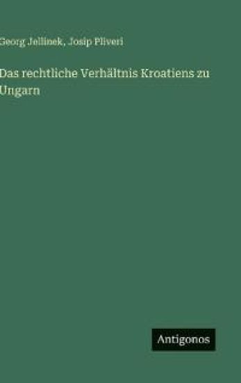Das rechtliche Verhältnis Kroatiens zu Ungarn