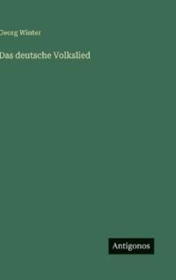 Das deutsche Volkslied