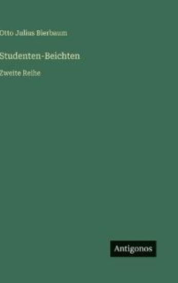 Studenten-Beichten: Zweite Reihe