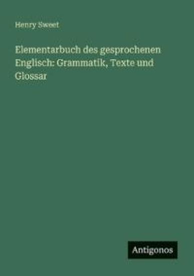 Elementarbuch des gesprochenen Englisch