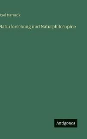Naturforschung und Naturphilosophie