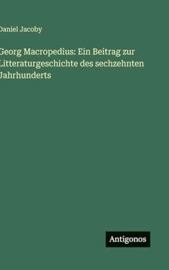 Georg Macropedius