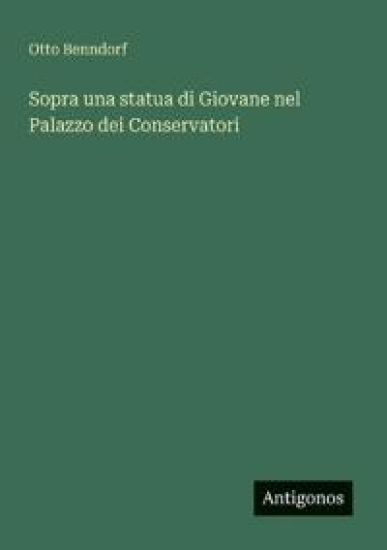 Sopra una statua di Giovane nel Palazzo dei Conservatori
