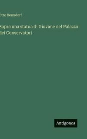 Sopra una statua di Giovane nel Palazzo dei Conservatori