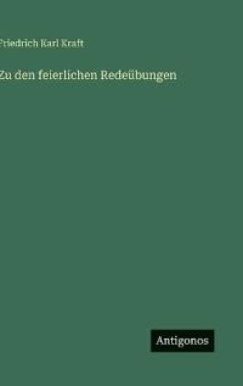 Zu den feierlichen Redeübungen