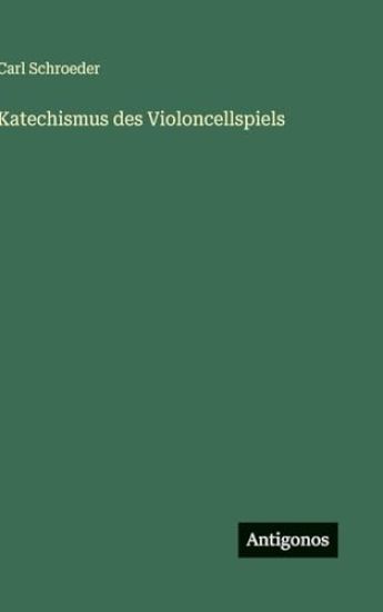 Katechismus des Violoncellspiels
