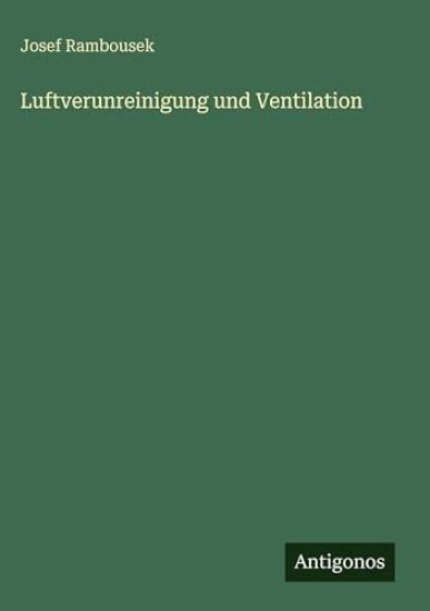Luftverunreinigung und Ventilation
