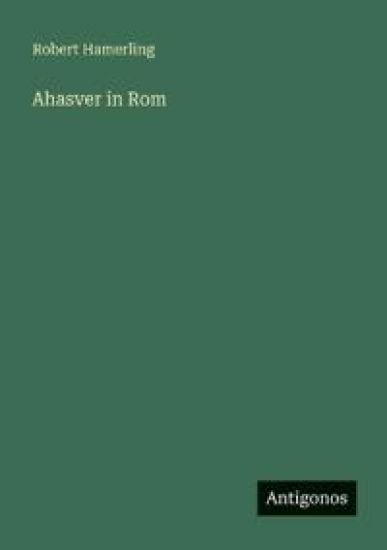 Ahasver in Rom