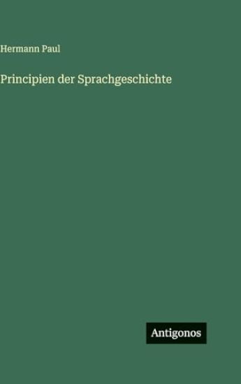 Principien der Sprachgeschichte