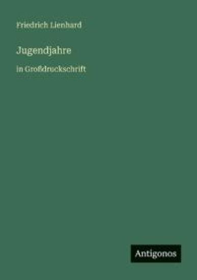 Jugendjahre