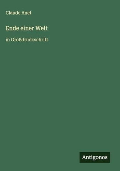 Ende einer Welt