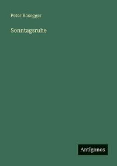 Sonntagsruhe