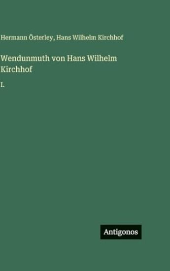 Wendunmuth von Hans Wilhelm Kirchhof