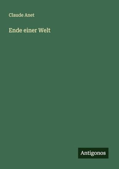 Ende einer Welt