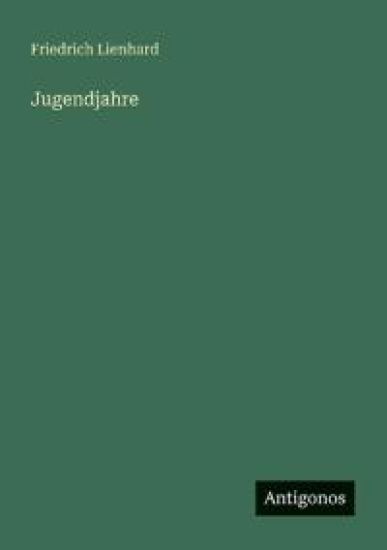 Jugendjahre
