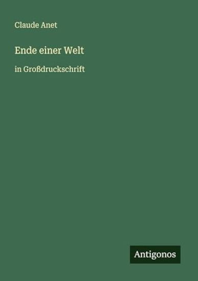 Ende einer Welt