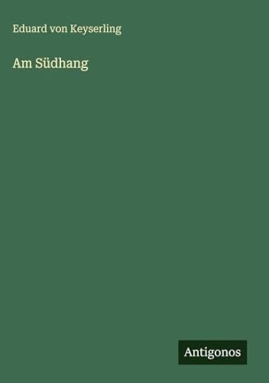 Am Südhang
