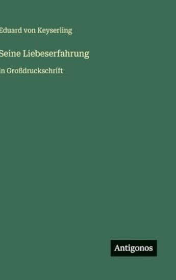 Seine Liebeserfahrung