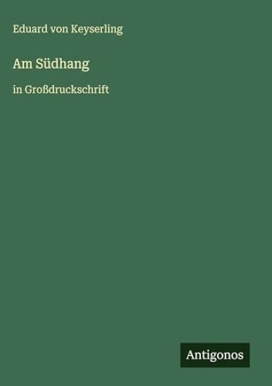 Am Südhang