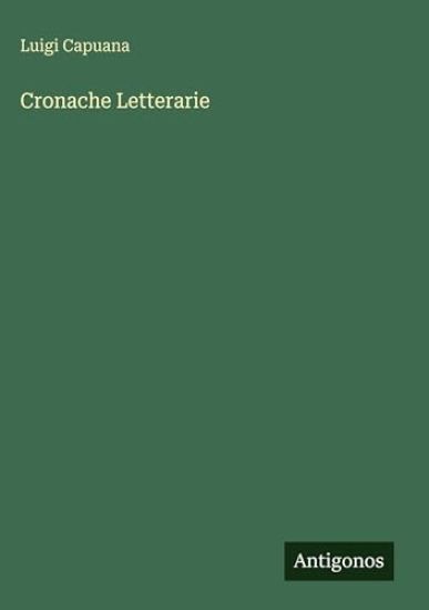 Cronache Letterarie