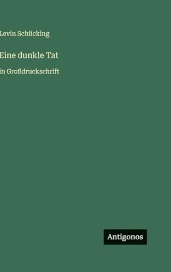Eine dunkle Tat