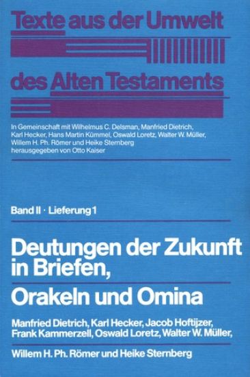 Deutungen der Zukunft in Briefen, Orakeln und Omina