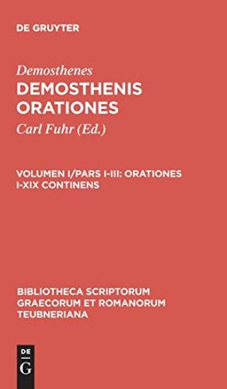 Orationes, vol. I, pars I-III