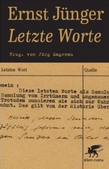 Letzte Worte