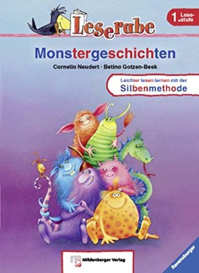 Leserabe 12. Lesestufe 1. Monstergeschichten