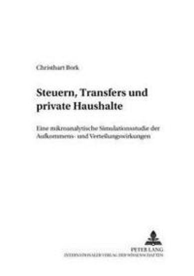 Steuern, Transfers Und Private Haushalte