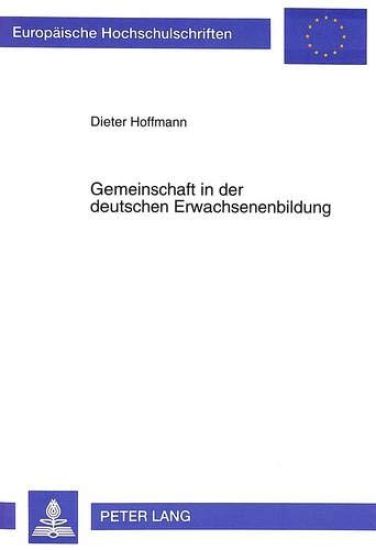 Gemeinschaft in Der Deutschen Erwachsenenbildung