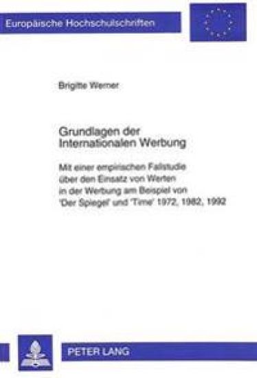 Grundlagen Der Internationalen Werbung