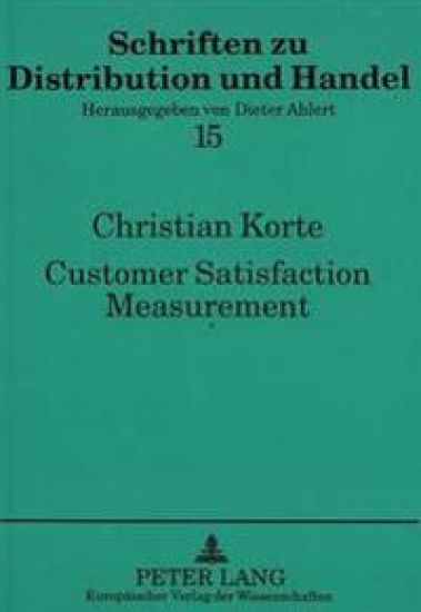 Customer Satisfaction Measurement