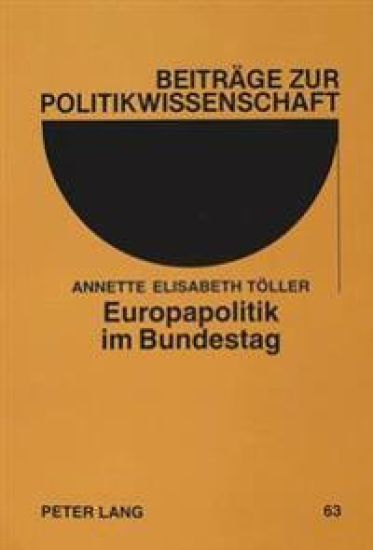 Europapolitik Im Bundestag