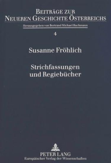 Strichfassungen Und Regiebuecher