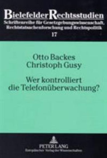 Wer Kontrolliert Die Telefonueberwachung?