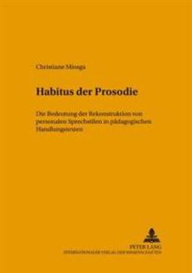 Habitus Der Prosodie