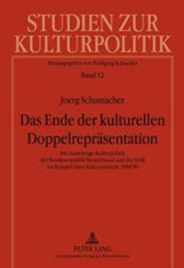 Das Ende der kulturellen Doppelrepraesentation