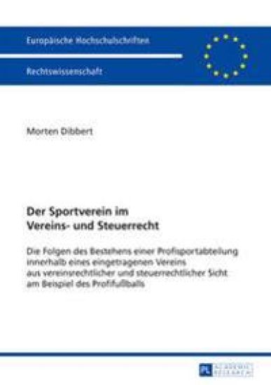 Der Sportverein im Vereins- und Steuerrecht