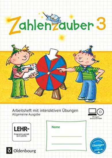 Zahlenzauber 3. Schuljahr - Allgemeine Ausgabe - Arbeitsheft mit interaktiven Übungen auf scook.de