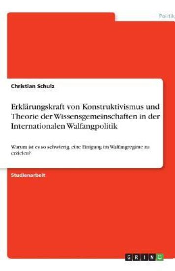Erklärungskraft von Konstruktivismus und Theorie der Wissensgemeinschaften in der Internationalen Walfangpolitik