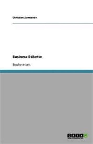 Business-Etikette