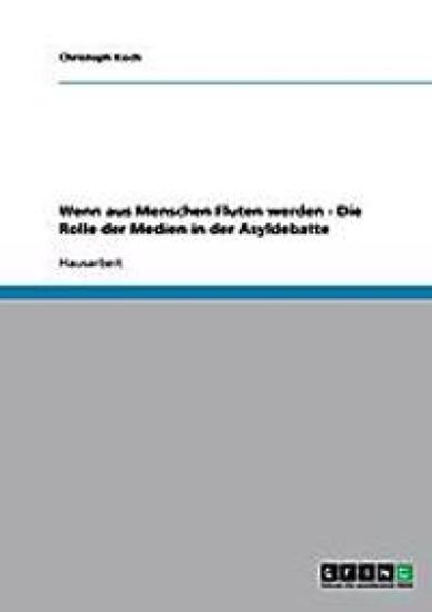 Wenn Aus Menschen Fluten Werden