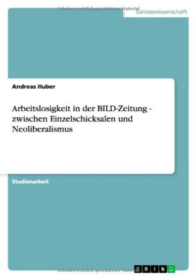Arbeitslosigkeit in Der Bild-Zeitung