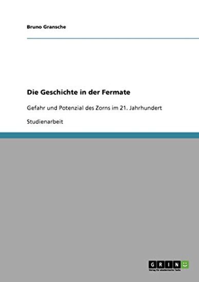 Die Geschichte in der Fermate