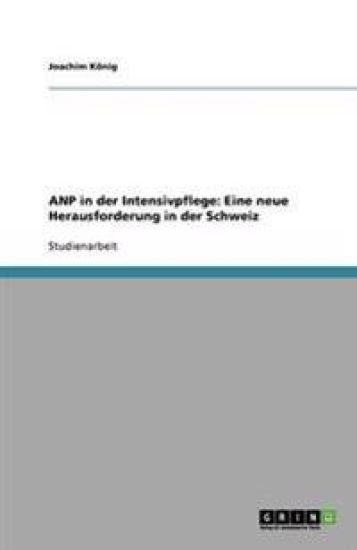 ANP in der Intensivpflege
