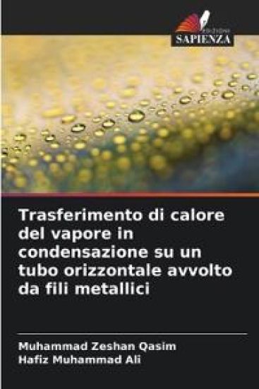 Trasferimento di calore del vapore in condensazione su un tubo orizzontale avvolto da fili metallici